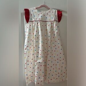 New Colorful Heart Print Kids Dress